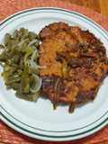 Chuletas ahumadas al chipotle