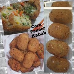 Corn Paneer Kabab Recipe A picture of Corn Paneer Kabab Recipe.