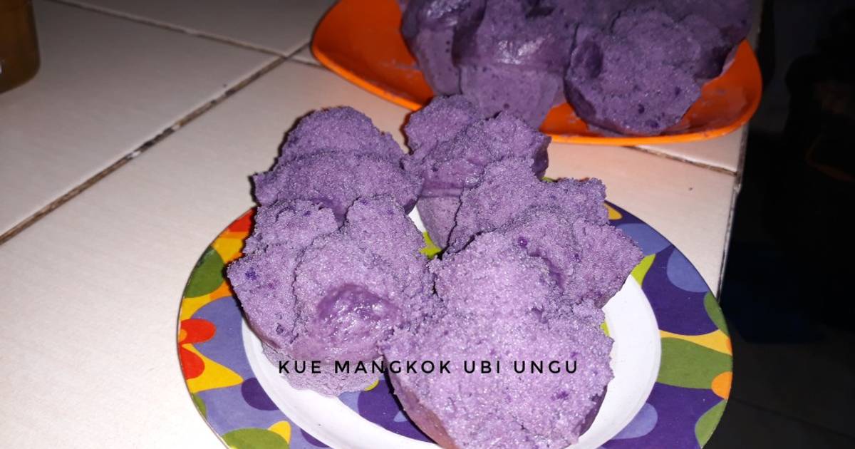 Resep Kue Mangkok Ubi Ungu Oleh Silvia Suwirman Cookpad