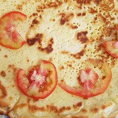 A picture of Pancake eggs.