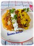 Keema matar  (carne picada con guisantes)