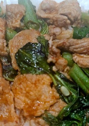 รูปของ ผัดพริกแกงหมูชิ้น