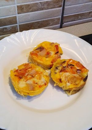 Tojásrántottás maffin🥚🥧 recept fotója