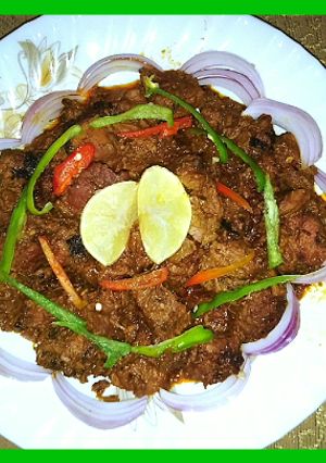 A picture of Beef bihari boti recipe.
