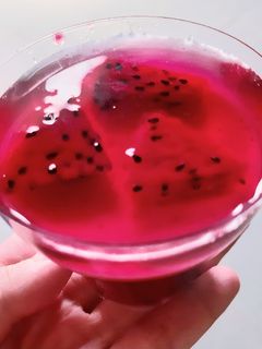 Foto resep Puding Buah Naga