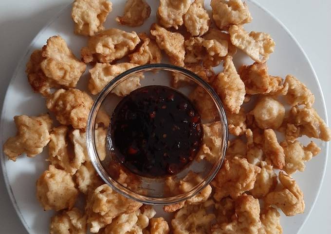 Ayam Popcorn Saos Lada Hitam