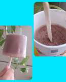 بستنی یخی موز و کاکائو