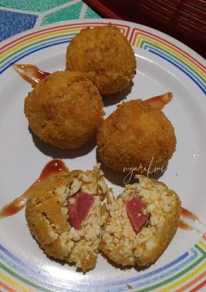 Foto resep Bola Tahu Wortel Isi Sosis