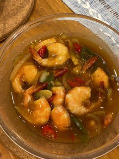 Foto resep Udang Saos Padang