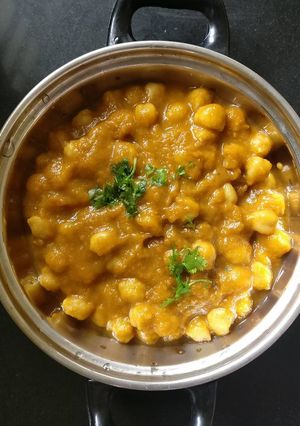A picture of Chana Masala #Curry.