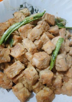 Foto resep Menu diet : orek tempe tanpa minyak