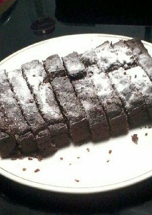 Foto resep Steam Oat brownies (brownies oatmeal kukus)