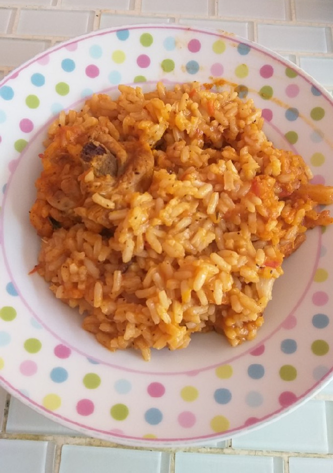 Una foto de Sopa de arroz con pollo! Fácil!!!