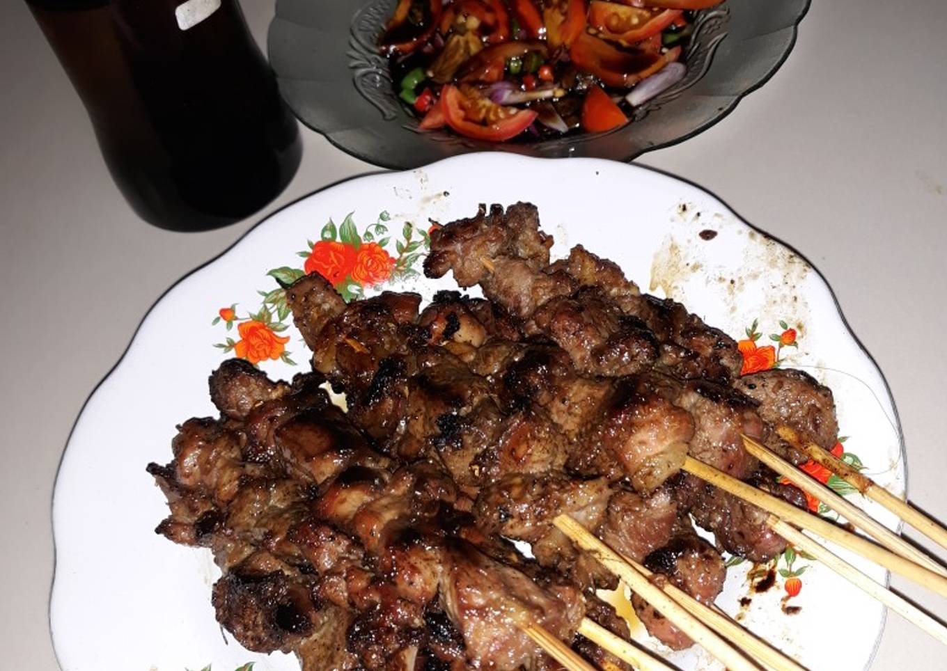 Sate Kambing Mpuk Gurih Tanpa Ribet