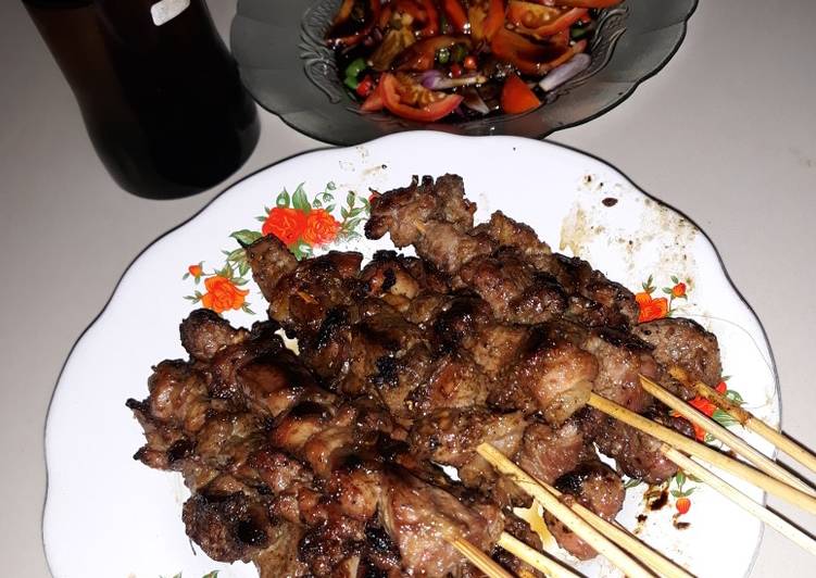 Sate Kambing Mpuk Gurih Tanpa Ribet