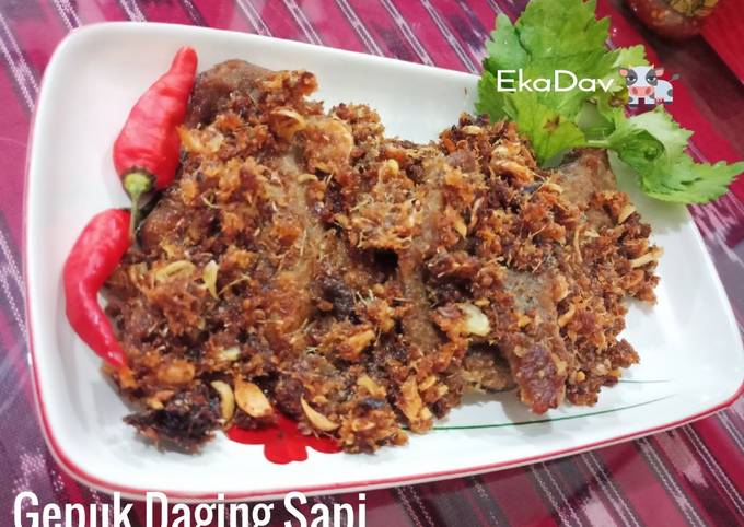 Resep Gepuk Daging Sapi Oleh Eka Dav Cookpad