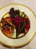 Purple Up! Cabbage and Green Beans