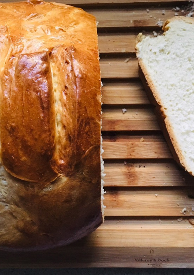 Fehér kenyér (száraz élesztővel) 🍞🍶 recept fotója