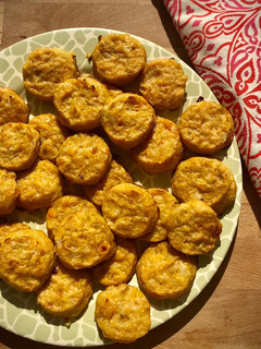 Una foto de Mini-croquetas de repollo y calabaza