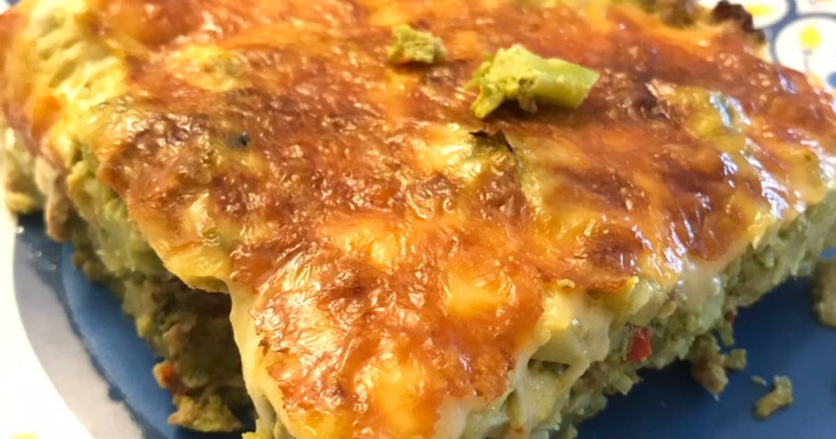 Pastel de Brócoli y carne molida Receta de Isaías- Cookpad