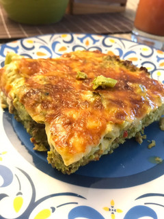 Una foto de Pastel de Brócoli y carne molida