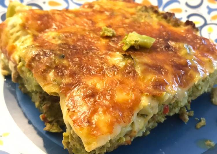 como preparar brocoli con carne molida