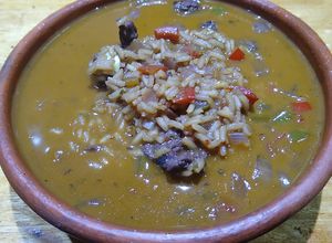 Una foto de No tires los fondos de cocción, MIRÁ ESTE GUISO DE ARROZ 🤩😋