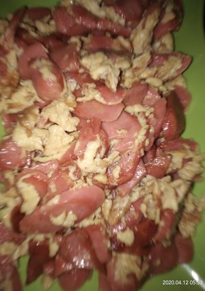 Foto resep Sosis Telur Margarin