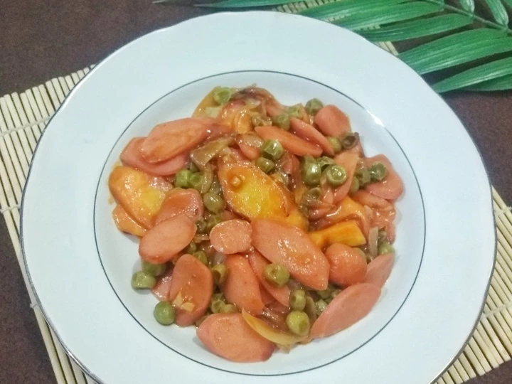 Langkah Gampang Membuat Resep Sosis Sayur Asam Pedas yang Bikin Ngiler Anti Ribet, Lezat Sekali