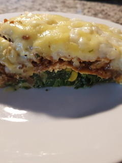 Una foto de Lasagna de verduras