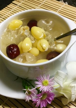 Hình của món Chè bạch quả.