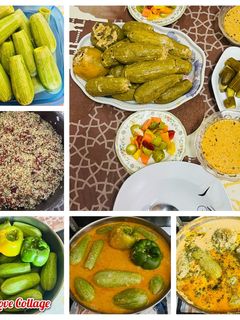 صورة لوصفة محشي كوسا باللبن