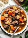 Slow Cooker Beef & Veggies