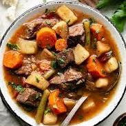 A picture of Slow Cooker Beef & Veggies.