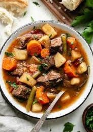 A picture of Slow Cooker Beef & Veggies.