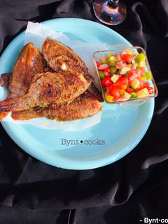 A picture of Pan grilled fish.