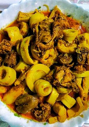 Chicken Bamboo Shoot Curry রেসিপির প্রধান ছবি