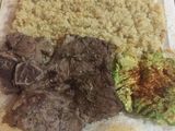 1. Carne al jengibre con quinoa