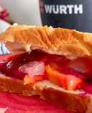 💚 Bánh Mì Sữa Kẹp Bơ & Trái Cây