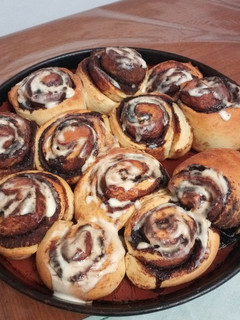 Una foto de Rolls de canela