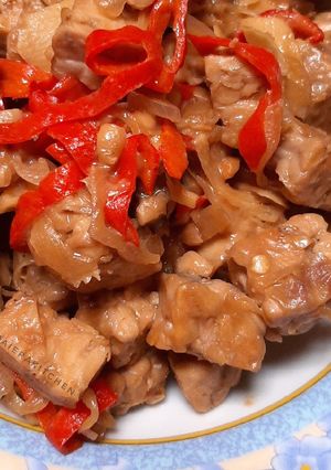Foto resep Orek Tempe Basah