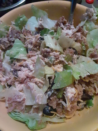 Easy Steps to Make Healthy taco salad the So Delicious So Delicious