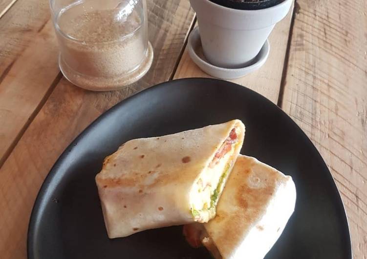 Delicious Breakfast Wrap