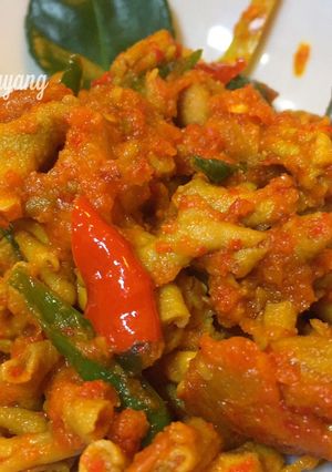 Foto resep Oseng Usus Pedas