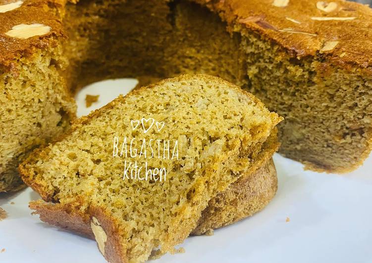 Resep Banana cake Gluten free, Enak