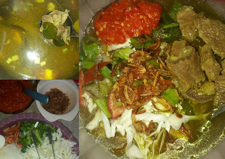 Resep Soto Daging Sapi, Bikin Ngiler