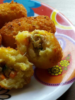 Foto resep Croquette: Kroket Belanda Isi Ayam & Sayur