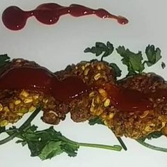 A picture of Sprouts Moong Dal Cutlets.