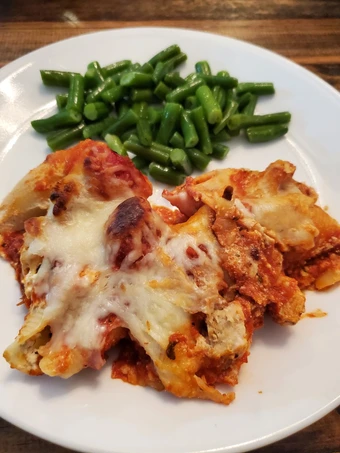 Easy Steps Prepare|Recipe} Chicken Parmesan Stuffed Shells the So Delicious , Delicious