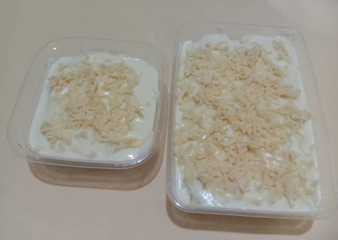 Resep Setup Roti Tawar / Cheese MilkBath (Dessert Box) oleh Nisa ...